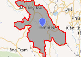 bản đồ huyện Lạc Thủy Hoà Bình