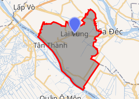 Bảng giá đất huyện Lai Vung Tỉnh Đồng Tháp mới nhất năm 2022