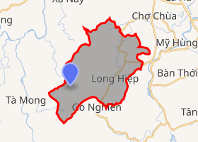 bản đồ huyện Minh Long Quảng Ngãi