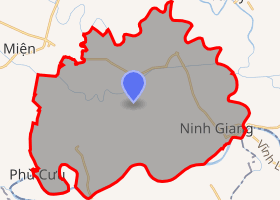bản đồ huyện Ninh Giang Hải Dương