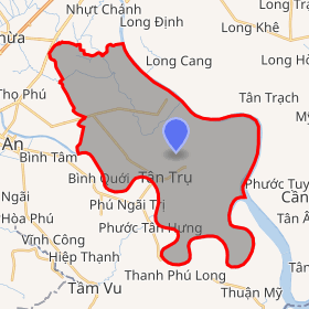 Bảng giá đất huyện Tân Trụ Tỉnh Long An mới nhất năm 2024