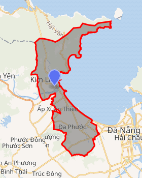 bản đồ quận Liên Chiểu Đà Nẵng