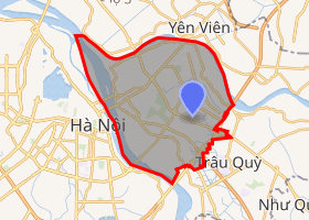 bản đồ quận Long Biên Hà Nội